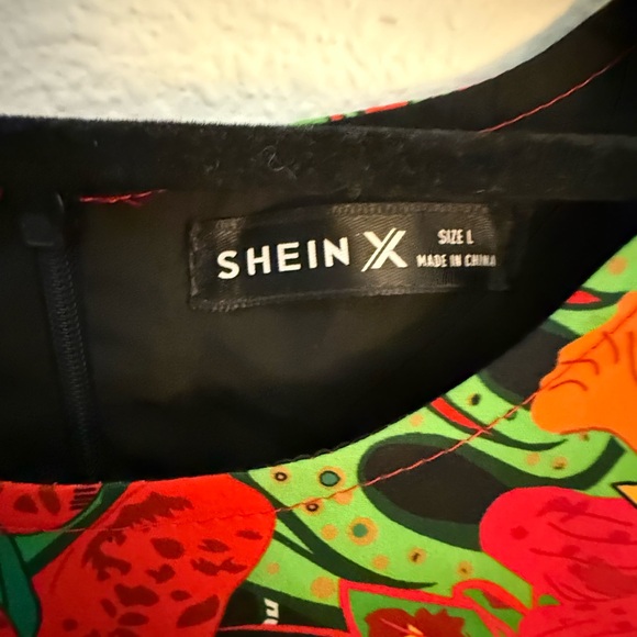 SHEIN X Multicolor Floral Dress - Picture 4 of 6